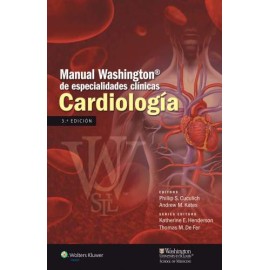 Manual Washington de especialidades clínicas*, Cardiología. 9788416004157
