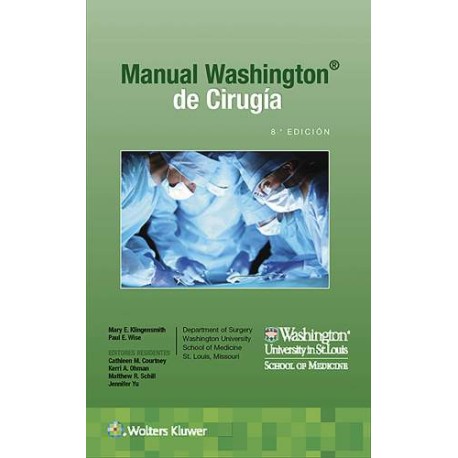 Manual Washington de cirugía 8 ed 9788418257544