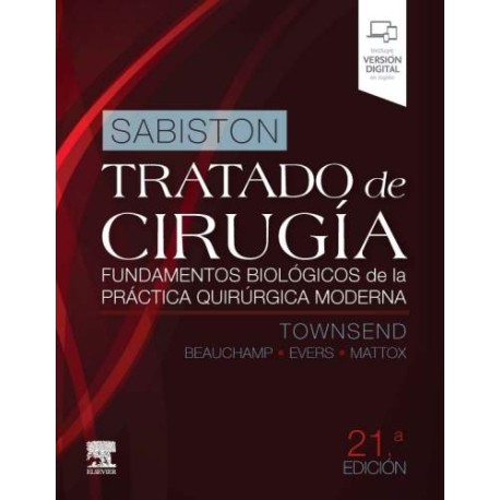 Sabiston. Tratado de cirugía 21 edition 9788413821801