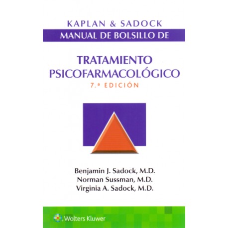 Kaplan & Sadock: Manual de bolsillo de tratamiento psicofarmacológico 9788417602840