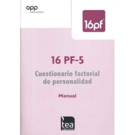16 PF-5. Cuestionario Factorial de Personalidad JUEGO COMPLETO