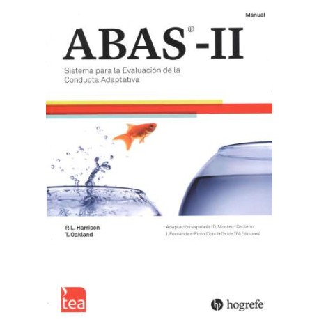 ABAS-II. Sistema de Evaluación de la Conducta Adaptativa JUEGO COMPLETO