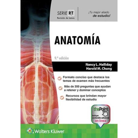 Serie RT Anatomía. Halliday 9788417949525