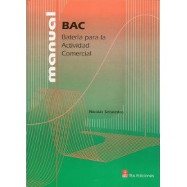 BAC. Batería para la Actividad Comercial. JUEGO COMPLETO