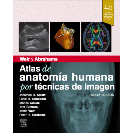 Weir y Abrahams. Atlas de anatomía humana por técnicas de imagen 9788491139522