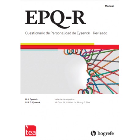 EPQ-R. Cuestionario de Personalidad de Eysenck - Revisado. JUEGO COMPLETO