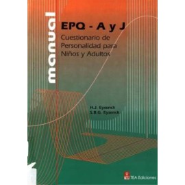 EPQ. Cuestionario de Personalidad (Formas A y J). JUEGO COMPLETO J