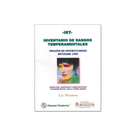 IRT Inventario de rasgos temperamentales Thurstone, Louis L.