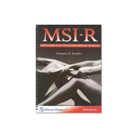 MSI-R Inventario de satisfacción marital revisado Snyder, Douglas K.